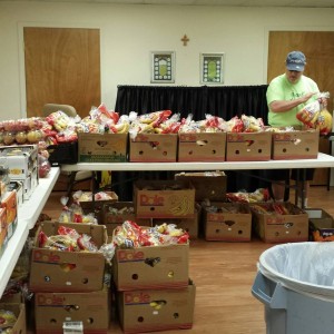 GleanKY deliver produce from Costco for Lexington Calvary Church of the Nazarene.