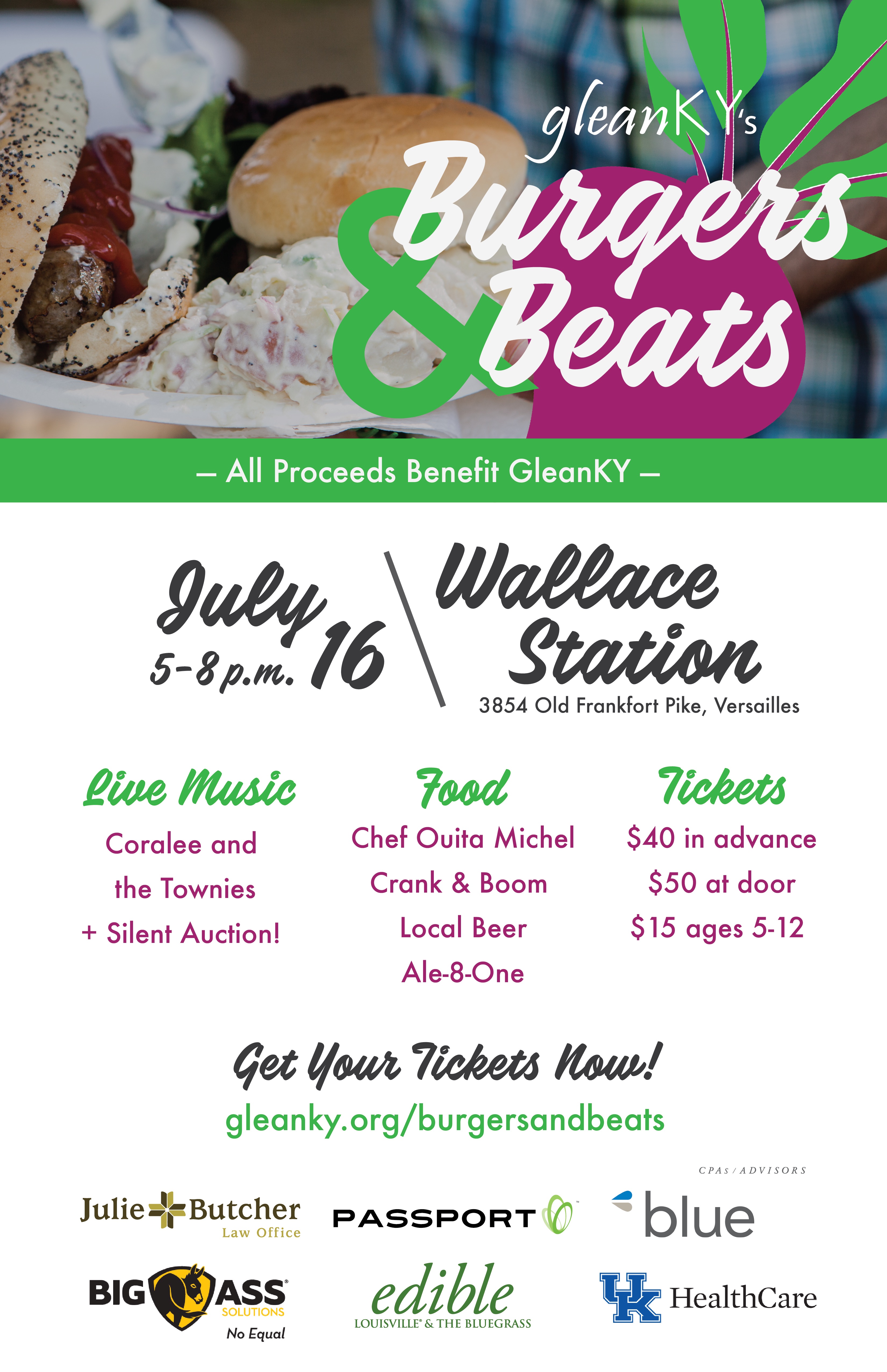 Get Your Burgers & Beats Tickets Now!