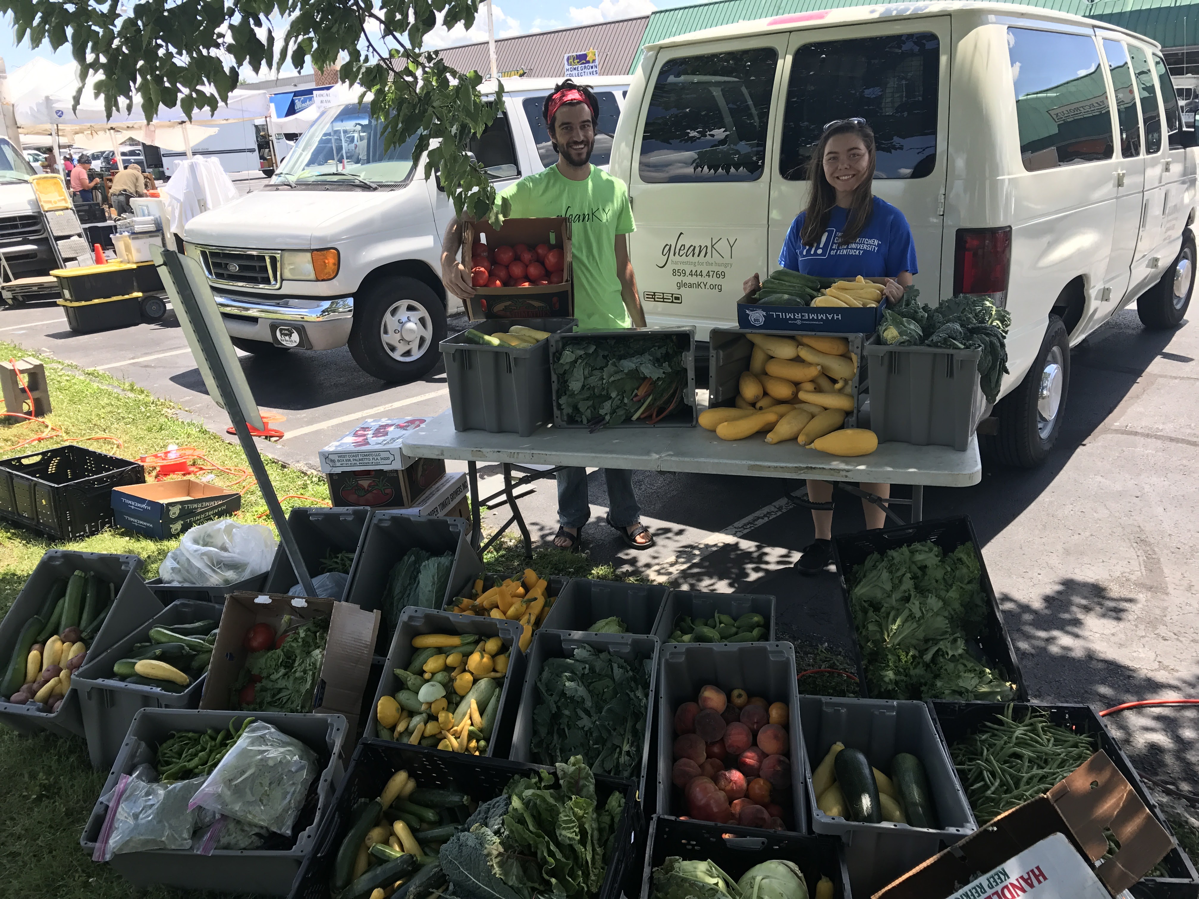 Help Us Glean Farmers Markets!